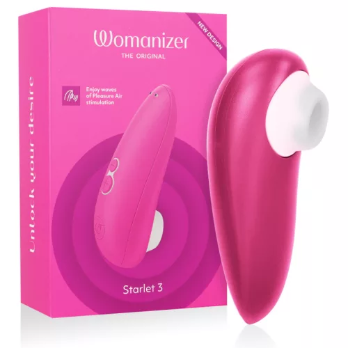 Womanizer Csiklóizgató Pleasure Air technológia, 6 intenzitás rózsaszín