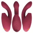 Womanizer Vibrator Dual stimulator Clitoral și G-Spot Bordeaux