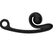 Snail Vibe Curve Vibrator Dual Motor G-Spot Stimulating Waterproof Black