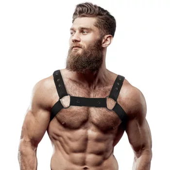   Fetish Submissive – állítható neoprén sportmellény férfiaknak