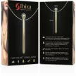 IBIZA - arany csiklóizgató nyaklánc USB töltéssel, 12 mód