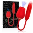 Mia Vibrator dublu cu mișcare sus-jos și vibrație puternică din silicon reîncărcabil negru