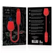 Mia Vibrator dublu cu mișcare sus-jos și vibrație puternică din silicon reîncărcabil negru