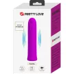 PRETTY LOVE - CURTIS MINI SZUPERERŐ VIBRÁTOR 12 LILA SZILIKON REZGÉSEK - 7