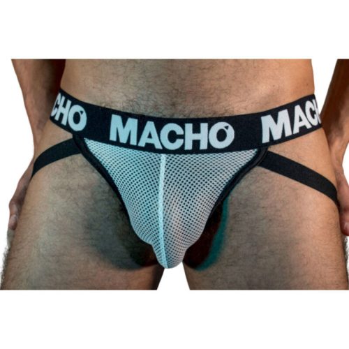 MACHO - MX26X1 JOCK GRID FEHÉR S