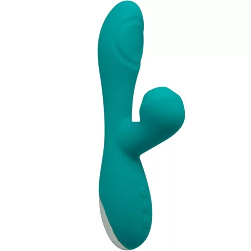 Alive Vibrator Cu Pulsator G-spot și Stimulare Clitoridiană Albastru Waterproof IPX5