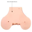 Crazy Bull Masturbator realist Vibrator cu telecomandă Texturat