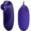 Pretty Love Ou vibrator cu 12 vibrații și 4 moduri tapping Violet USB reîncărcabil