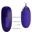 Pretty Love Ou vibrator cu 12 vibrații și 4 moduri tapping Violet USB reîncărcabil