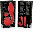 Mia Vibrator 7 Vibration 3 Pulsation Modes Waterproof Red