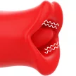 Mia Vibrator Triple Pleasure 10 Vibration and Bite Modes Red Silicone Waterproof