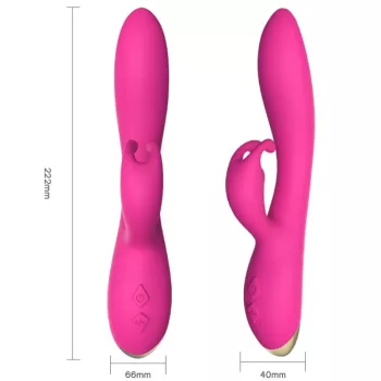 ARMONY Bonnie – prémium nyuszi vibrátor fukszia színben