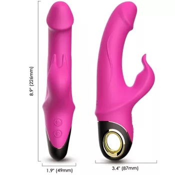 ARMONY Meteror – forgó vibrátor nyuszi stimulátorral
