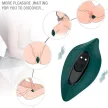 Armony Stimulator vibrator cu telecomandă 9 moduri reîncărcabil verde