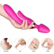 Armony Vibrator Rabbit 2x9 moduri vibrație USB reîncărcabil Fucsia 23 cm