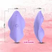 Armony Chilot vibratoare cu telecomandă 9 moduri Violet waterproof