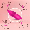 ARMONY - WHISPER VISELHETŐ BUGYI VIBRÁTOR TÁVIRÁNYÍTÓVAL FUKSZIA - 2