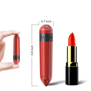   Armony Vibrator Bullet 9 Modes Waterproof USB Rechargeable Fuchsia