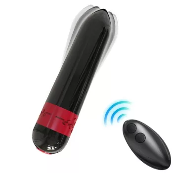   Armony Rocket Bullet Vibrator Remote Control 9 Modes Waterproof Black