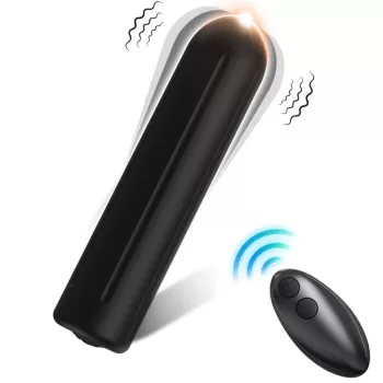   Armony Vibrator Bullet Remote Control 9 Modes Waterproof 8.8 cm Black