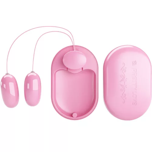 Pretty Love Vibrating Bullet 12 Modes USB Rechargeable Pink