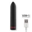 Oninder Berlin Bullet Vibrator 9 Modes USB Rechargeable 8.5cm Black Waterproof