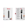 Oninder Berlin Bullet Vibrator 9 Modes USB Rechargeable 8.5cm Black Waterproof