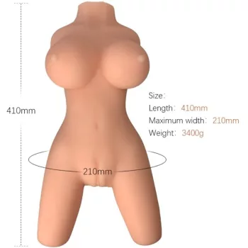 Armony Păpușă sexuală tors femeie realistă 41x21 cm TPE