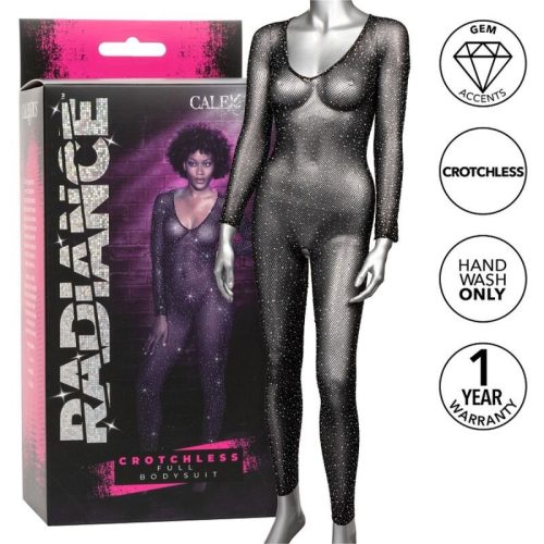 CALEXOTICS - RADIANCE CROTCHLESS TELJES BODYSUIT RHINE