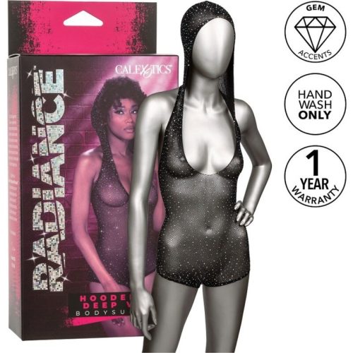 CALEXOTICS - érzéki mély V-nyakú bodysuit