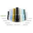 Fleshlight Mia Malkova Boss Level Masturbator anal realist cu lansator universal și lubrifiant 50 ml