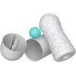 Pretty Love Masturbator Rotating Spiral Stimulation White