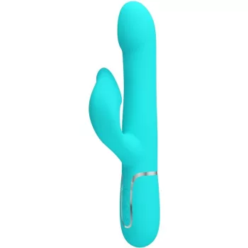 SZÉP SZERELEM - NYÚL VIBRÁTOR GYÖNGYÖK AQUA ZÖLD