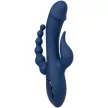 CALEXOTICS - VIBRÁTOR HÁRMAS ORGAZMUS KÉK - 3