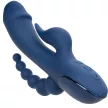 CALEXOTICS - VIBRÁTOR HÁRMAS ORGAZMUS KÉK - 5