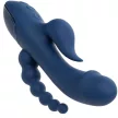 CALEXOTICS - VIBRÁTOR HÁRMAS ORGAZMUS KÉK - 6