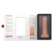 ONINDER - NAGY BOGOTA VIBRÁTOR VIBRÁTOR DILDÓ 9 SEBESSÉGES TERMÉSZETES 22 CM -O- 4.5 CM -  - 5