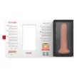 ONINDER - KÖZEPESEN GAZDAG VIBRÁTOR DILDÓ 9 SEBESSÉGES TERMÉSZETES 22 CM -O- 4.5 CM - INGY - 4