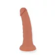ONINDER - KÖZEPESEN GAZDAG VIBRÁTOR DILDÓ 9 SEBESSÉGES TERMÉSZETES 22 CM -O- 4.5 CM - INGY - 5