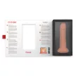 ONINDER - KIS BOGOTA VIBRÁTOR VIBRÁTOR DILDÓ 9 SEBESSÉGES TERMÉSZETES 22 CM -O- 4.5 CM - I - 4