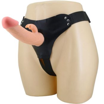 Pretty Love Mavis – univerzális tanga dildóval, 19 cm