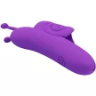 Pretty Love Vibrator deget 10 moduri vibratie reincarcabil mov