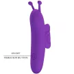 Pretty Love Vibrator deget 10 moduri vibratie reincarcabil mov