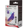 Pretty Love Vibrator deget 10 moduri vibratie reincarcabil mov