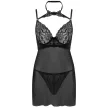LIVCO CORSETTI FASHION - BINELLA SZETT BABYDOLL + TANGA FEKETE - 3