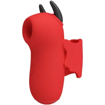  Pretty Love Mini Stimulator 10 Thrust Modes USB Rechargeable Red