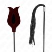 KINK - FEKETE SZOBALÁNYOK SZARV ALAKÚ CSIKLANDOZÓ CSIRKE TOLLAK 36 CM - 5