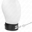 KINK - NYAKLÁNC ÖVVEL 65 CM SZÉLES FEKETE PÁNTTAL, ÁLLÍTHATÓ 33,5-41 CM X 5 CM - 2