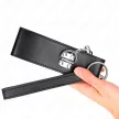 Kink Collar Adjustable Wide Black Strap 65 cm Neck Belt BDSM Accessory
