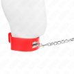 KINK - NYAKLÁNC ÖVVEL 65 CM SZÉLES PIROS PÁNTTAL ÁLLÍTHATÓ 33.5-41 CM X 5 CM - 5